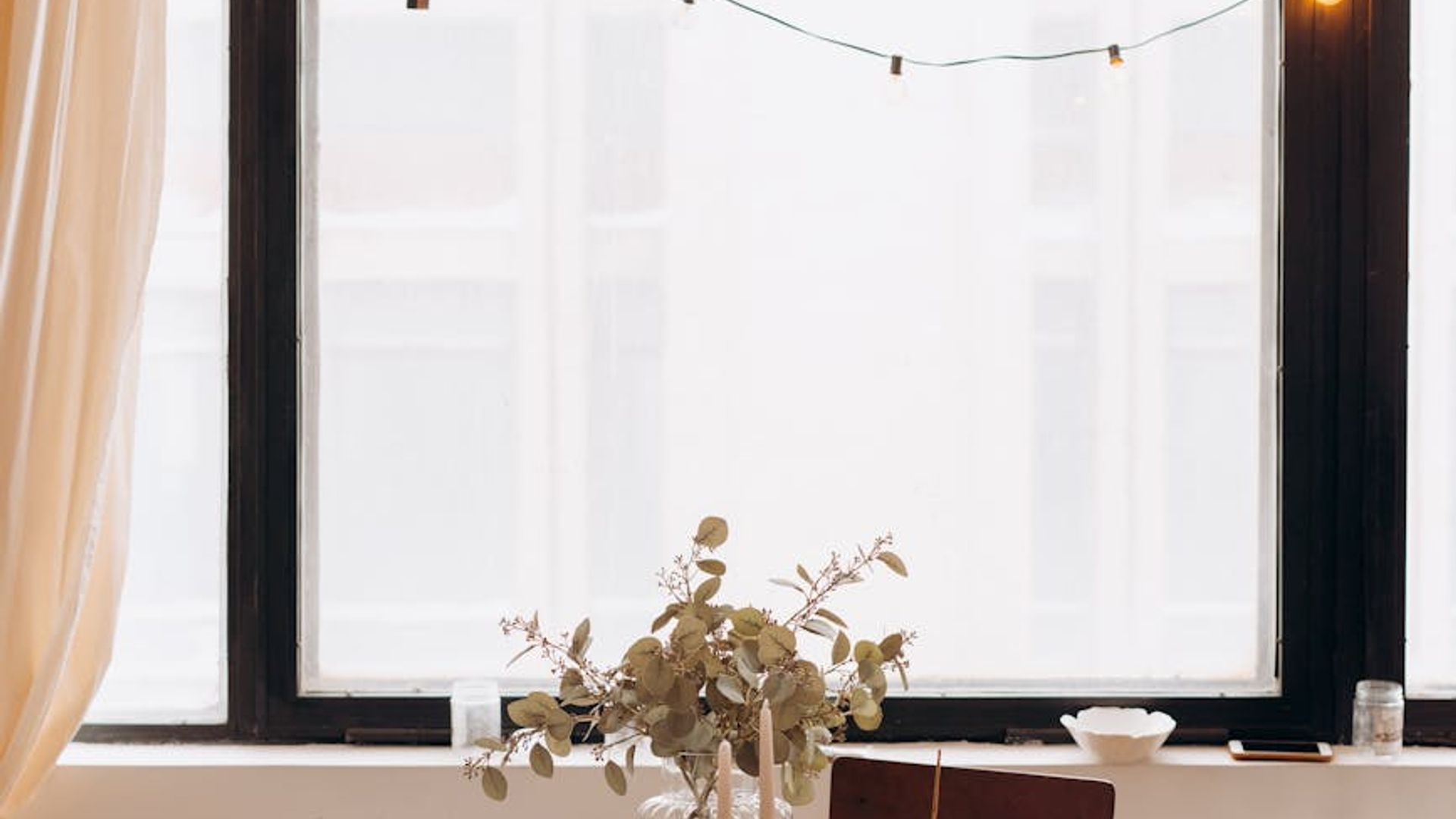 Serene yoga space with a calm and focused atmosphere.